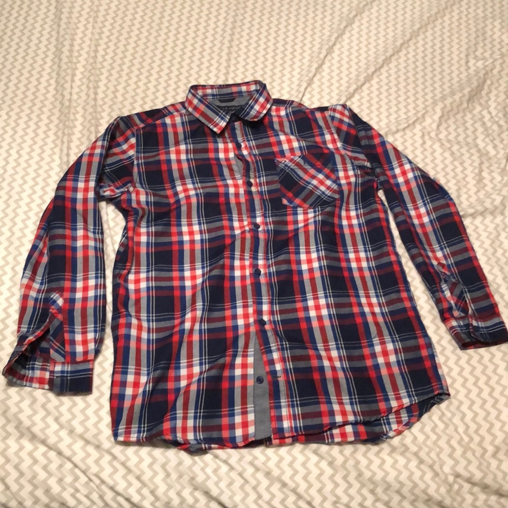 Tommy Hilfiger Plaid Button Down Shirt